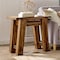 Alaterre Furniture Durango 27"W Industrial Wood End Table ANDU0174 - alternate 4